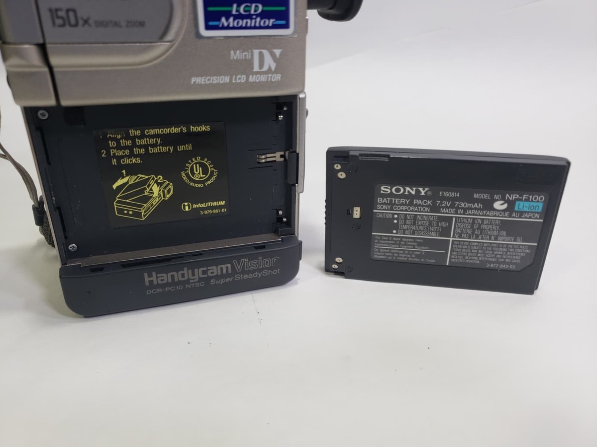 Sony DCR-PC10 Handycam Mini DV Camcorder Video Camera JAPAN | eBay