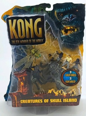 KING KONG 8th Wonder of the World Creatures of Skull Island New Sealed 2005