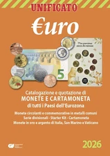 UNIFICATO 2026 CATALOGO MONETE E CARTAMONETA EURO