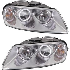 Headlight Set For 2004-2007 Volkswagen Touare...