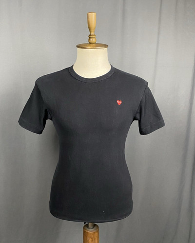 Comme des Garçons, Comme Des Garcons Vintage Small Logo Men's Black T-Shirt Size M