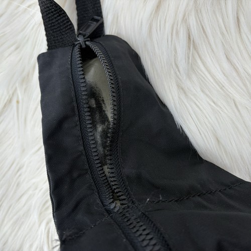 Vintage Quicksilver XL Fanny Pach Black Neon Surf Preppy - Picture 8 of 9