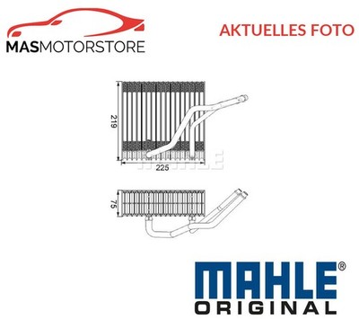 VERDAMPFER KLIMAANLAGE MAHLE ORIGINAL AE 38 000S H NEU OE QUALITÄT
