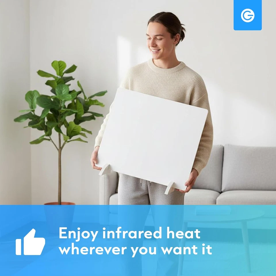 ® 425W | Pannello Riscaldante a Infrarossi | Riscaldamento a Infrarossi a Rispar - Immagine 3 di 4