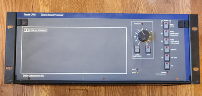 Dolby CP55 Cinema Sound Processor   Theater Audio Rack Unit   Untested Parts