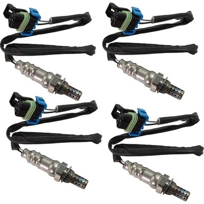 O2 Oxygen Sensor Set For 2010-2017 Chevrolet Equinox Front and Rear 3.0L 3.6L