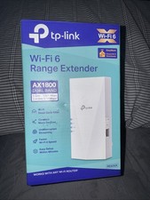 TP-Link AX1800 WiFi 6 Range Extender RE600X Dual Band OneMesh Gigabit
