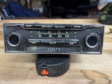 Mercedes Becker Mexico Cassette 485 Radio W111 W109 W108 R107 W116 Cut Cable