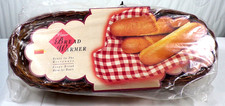 Vintage Vesture Bread Warmer Basket Set NWT