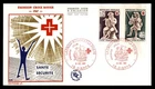 Mayfairstamps France FDC 1967 Figures Playing Music Red Cross First Day Cover aa