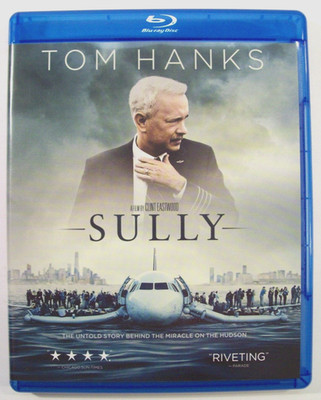 Sully Blu Ray DVD Combo, Tom Hanks