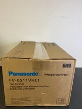 Panasonic 110 CFM 0.7 Sone Ceiling Mounted Exhaust Fan with Heater and Light