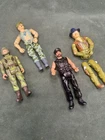 Vintage GI Joe Action Figures Lot Of 4 1980s Hasbro Collectibles