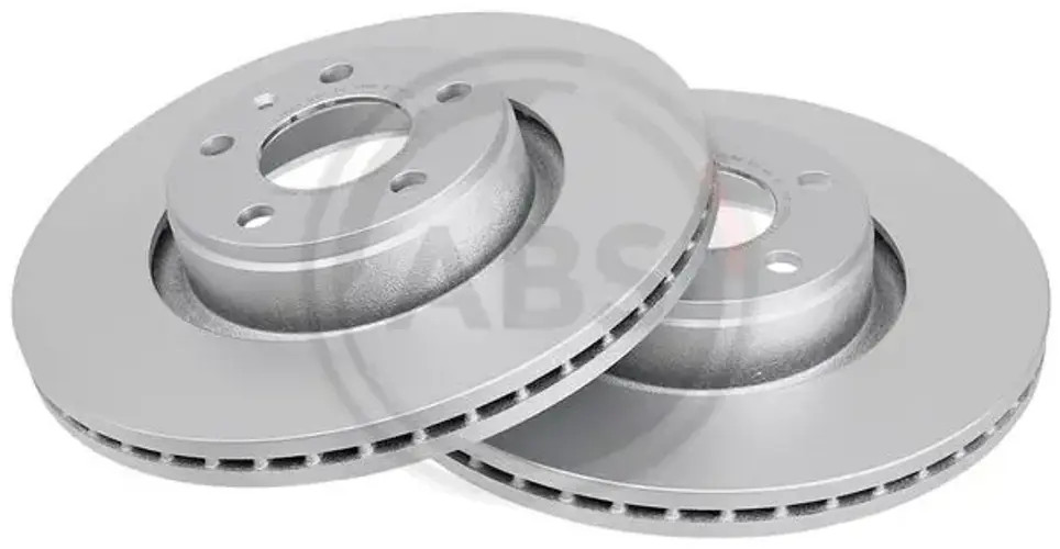 2x Brake disc Vented 17625 A.B.S. for AUDI A6 C6 A6 C6 Avant