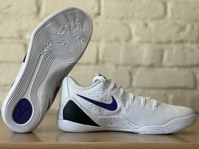 Nike Kobe 9 EM Protro Lakers Purple White Men Size 8 Basketball