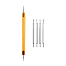 4pcs 1.5 x 22mm Watch Spring Bar Pins, 316 Stainless Steel Watch Band, Silver