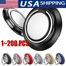Finger Ring Holder Stand Grip 360°Rotating For Cell Phone Car Magnetic Mount LOT