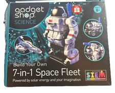 Gadget Shop Science Gift 8+ Years STEM Gift 7 in 1 space fleet Opened but Unused