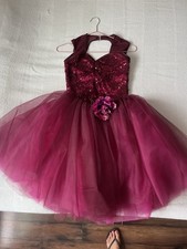Kids Dance Costume With 2 Skirts