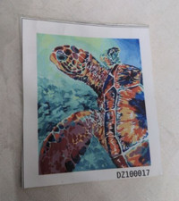 Paint By Number Numbers Turtle Sea Canvas New DIY Canvas Hawaii