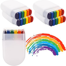 Pride Face Paint, 5Pcs Crayons Face Paint, Pride Flag Face Paint for Pride Day C