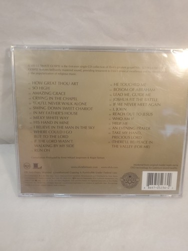 Elvis Ultimate Gospel CD 25 songs! Presley Inspirational New. Cracked Case - Picture 4 of 4