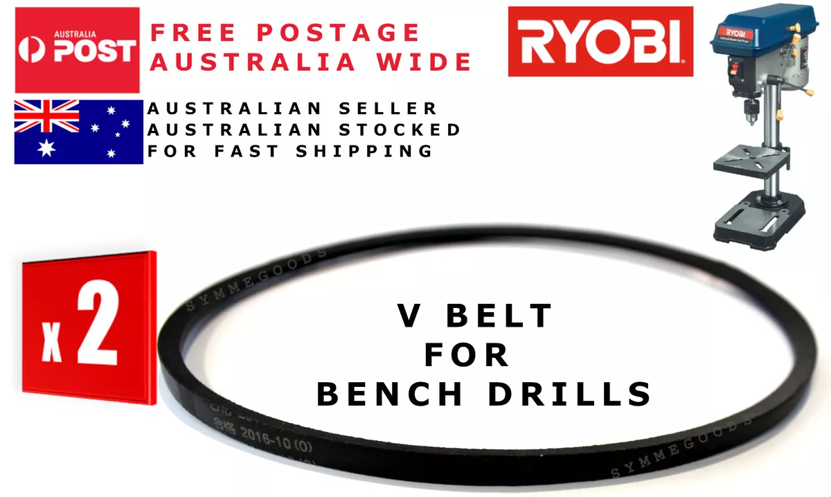 2X RYOBI BENCH DRILL PRESS V BELT BD513 EDP2521L PARTS