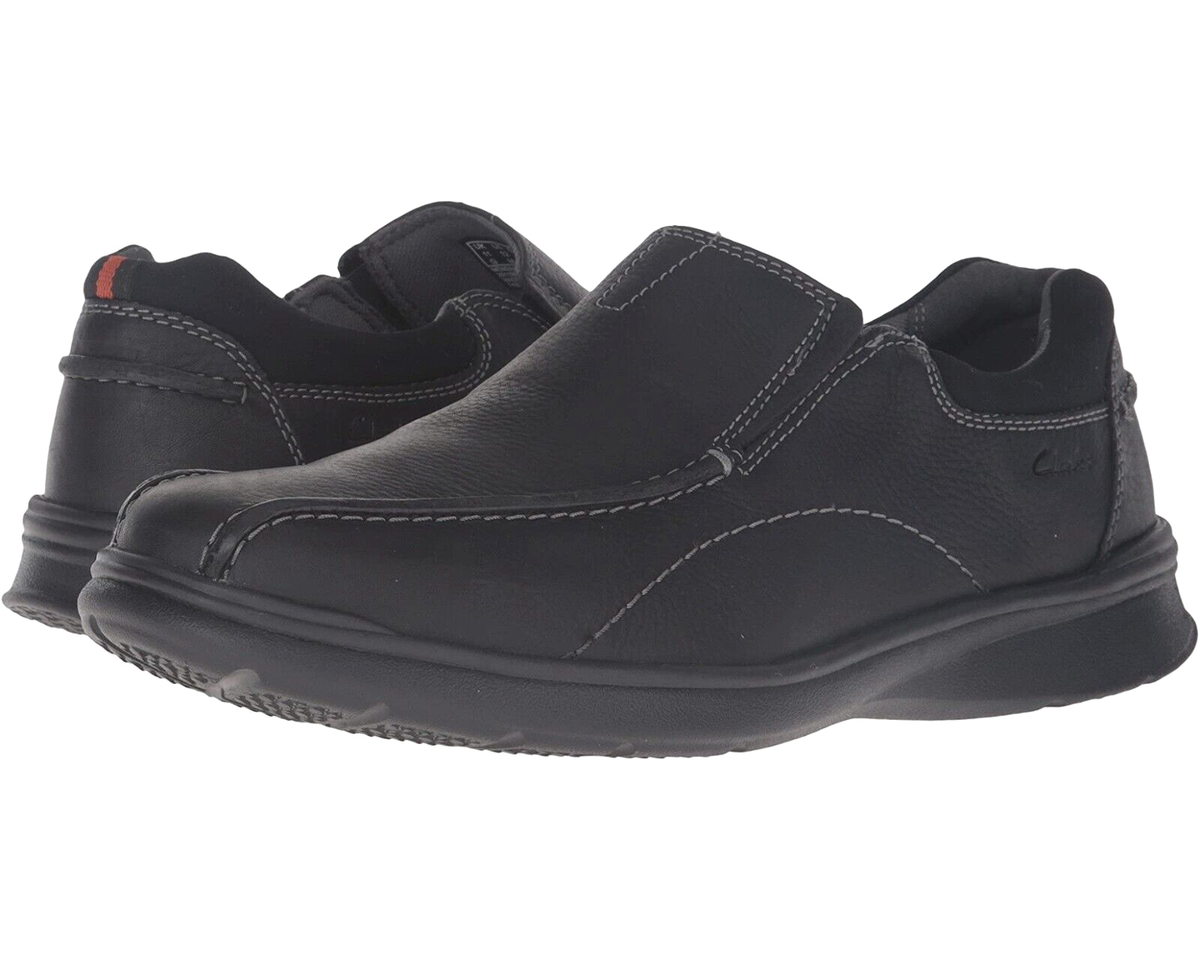 Clarks Men's Cotrell Step Loafers Shoes Brown Oily Size 9-M (5785) NEW