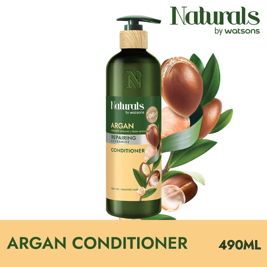 Naturals by Watsons Argan Repairing Conditioner 490ml
