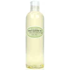 12 Oz Sweet Almond Oil 100% Pure Organic Cold Pressed Best Fresh Multi Purpose