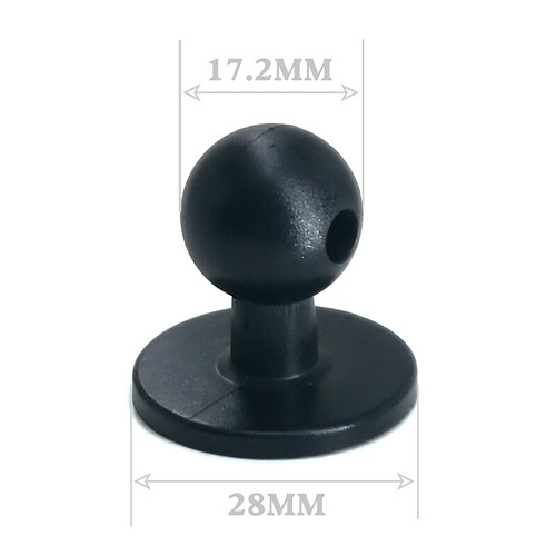 Mini Glue Mobile Phone Bracket Base For 17mm Ball Head Diameter Universal - Picture 3 of 12