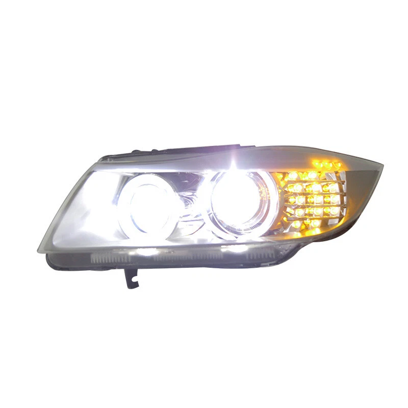 Par de faros LED DRL con bombillas para BMW Serie 3 M3 E90 318 320 325i 2005-2012 Foto 2 de 4