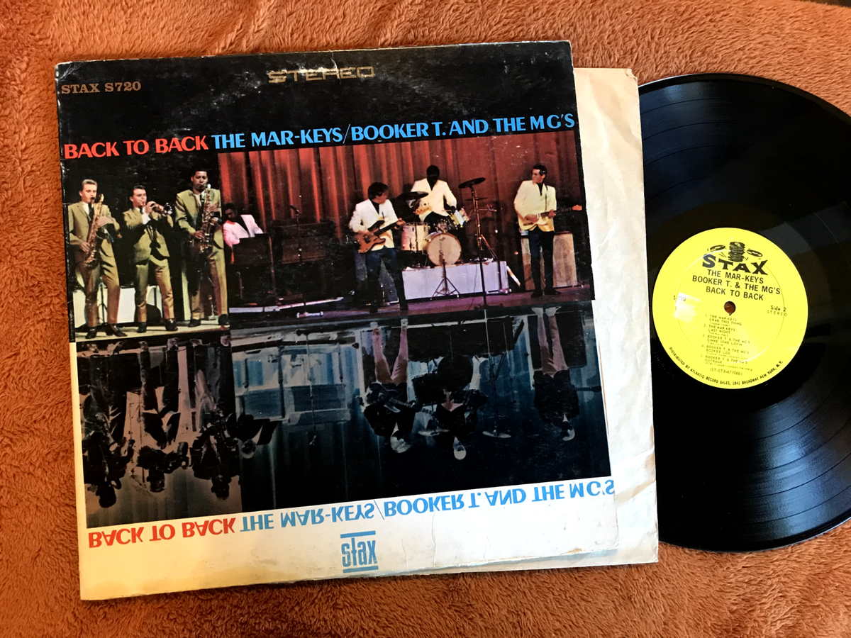 MAR-KEYS & BOOKER T. MGs Back To Back LP Stax S720 orig stereo
