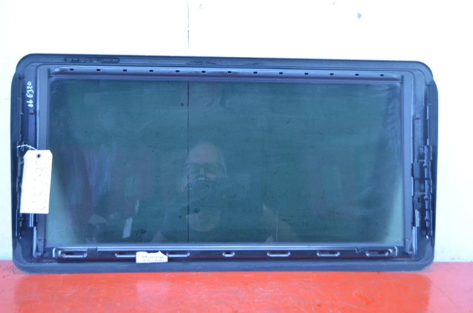 03-09 MERCEDES-BENZ W211 E320 TECHO CORREDIZO VENTANA CRISTAL OEM Foto 4 de 4