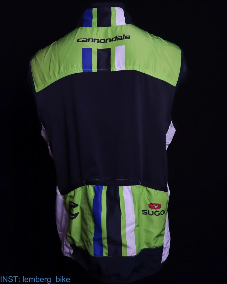 Cannondale Sugoi Uci Pro Tour Chaleco Ciclismo Jersey #221 Foto 3 de 4