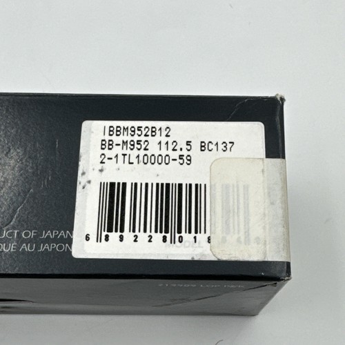 Shimano XTR BB-M952 Staffa inferiore Octalink V1 112,5 mm Dura Ace Ultegra - Foto 5 di 5