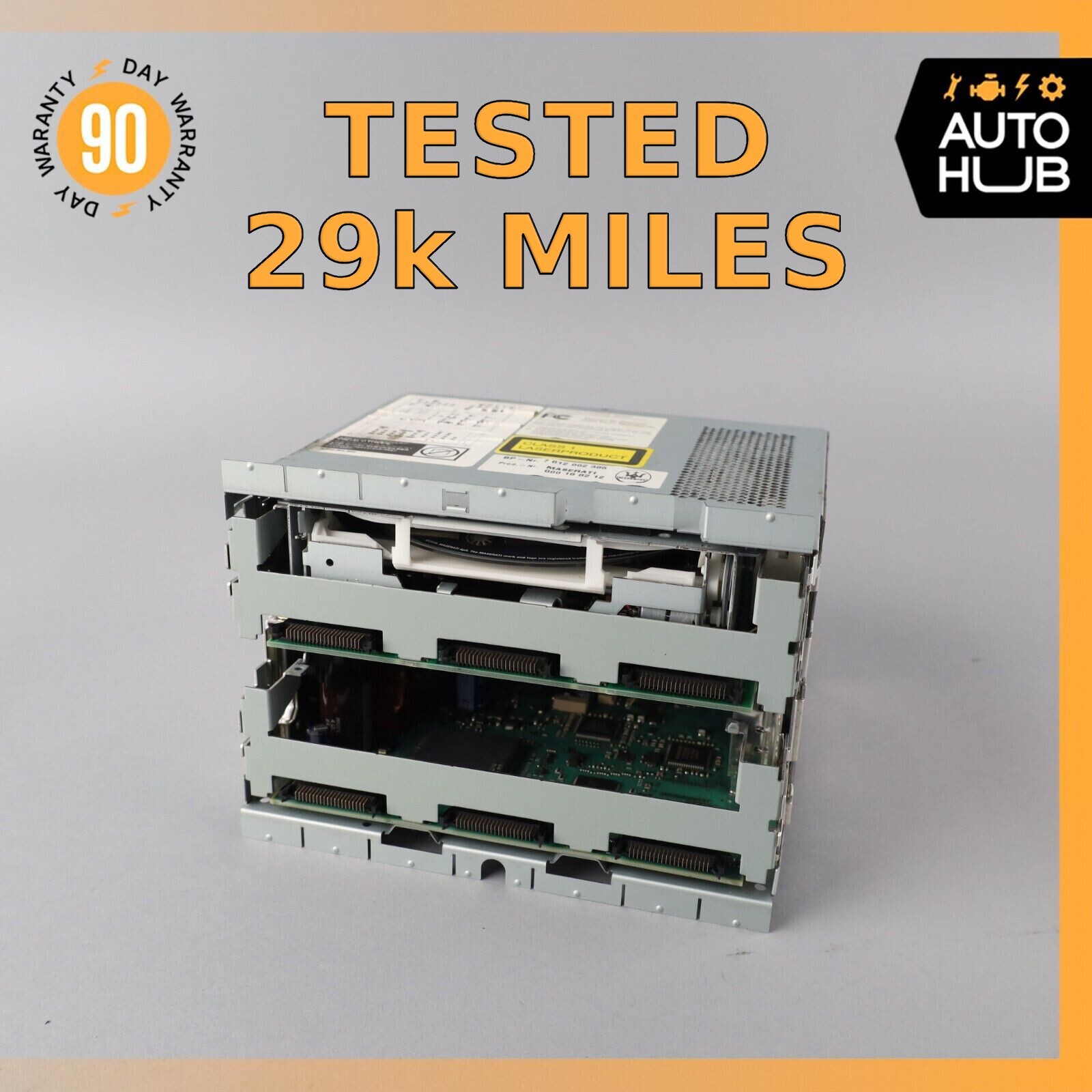 03-08 Maserati Quattroporte M139 Command Head Unit Navigation Radio OEM 29k