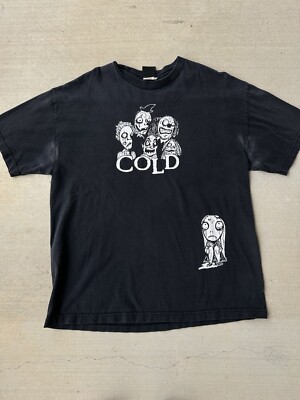 Vintage Cold Shirt Extra Large Year of the Spider Nu Metal Band