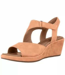 clarks un plaza sling black