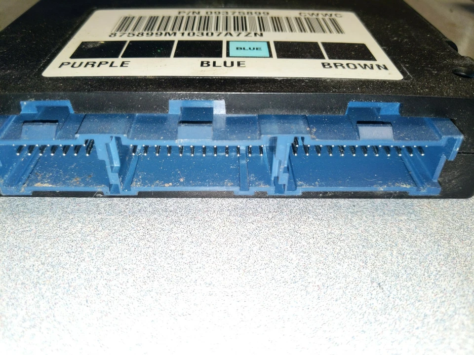Módulo de control de carrocería Chevrolet Tahoe Yukon 1999-2002 unidad BCM BCU 09375899 CWWC Foto 3 de 4
