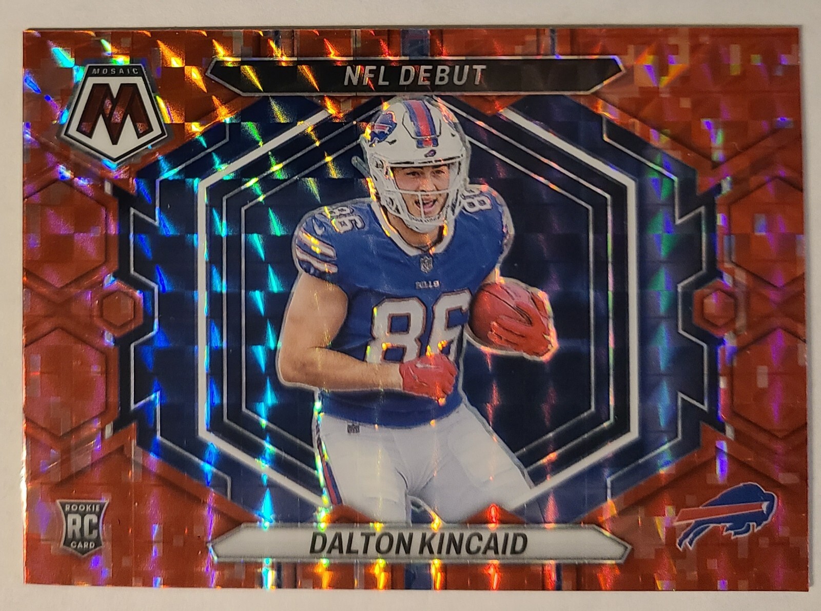 Dalton Kincaid 2023 Panini Mosaic #ND-20 Red Camo