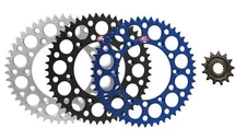 Renthal Grooved Front & Ultralight Rear Sprockets Kit - 1989-on Suzuki RM80 RM85