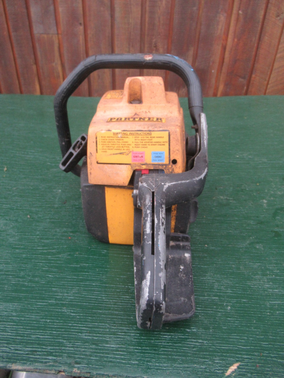 Vintage PARTNER S55 Chainsaw Chain Saw with 14" Bar eBay