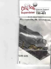 Cal Scale # 401   PRR Induction Phone Antenna Supports ALCO RS-3 HO Scale