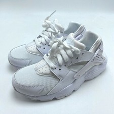 all white huaraches youth