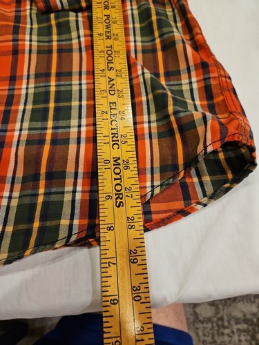 U.S. Polo Assn Shirt Mens L Plaid Flannel Cabincore Lumberjack Rustic Campcore - Picture 7 of 9