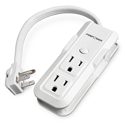 Travel Power Strips Non Surge Protector 3 Outlet 2 USB Flat Plug Wall eBay