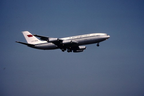 Dia CCCP-86095 Ilyushin IL-86 Aeroflot 20.05.1992 FRA 35mm gerahmt OP-K8-56