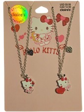 Hello Kitty 2 Pack Bff Necklace Claire's Exclusive- New