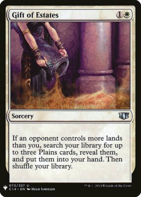 MTG GIFT OF ESTATES EXC - SOMMERGESCHENK - MYS - MAGIC